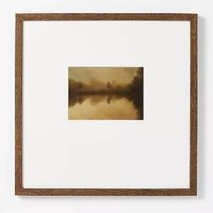 20"x20" Warm Landscape Framed Wall Art - Threshold designed with Studio McGee